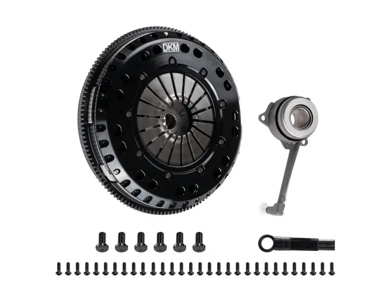 Dkm Sprung Organic Clutch Kit For 1997–2005 Audi A4 1.8L Fwd/Awd – Includes Steel Flywheel, 440 Ft-Lb Torque Capacity 1