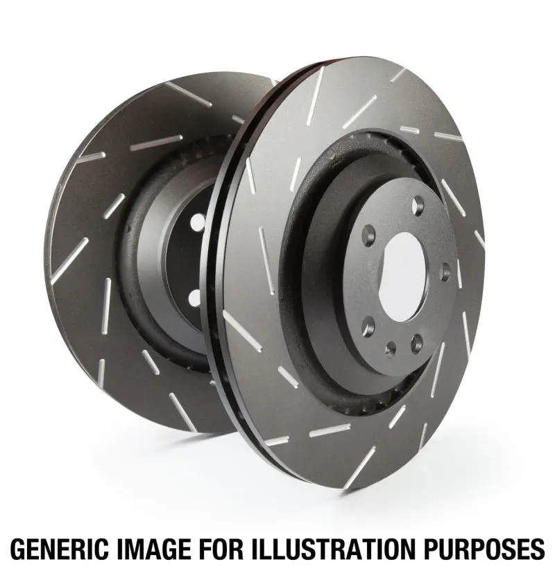 Ebc 07-12 Land Rover Lr2 3.2 Usr Slotted Front Rotors 2