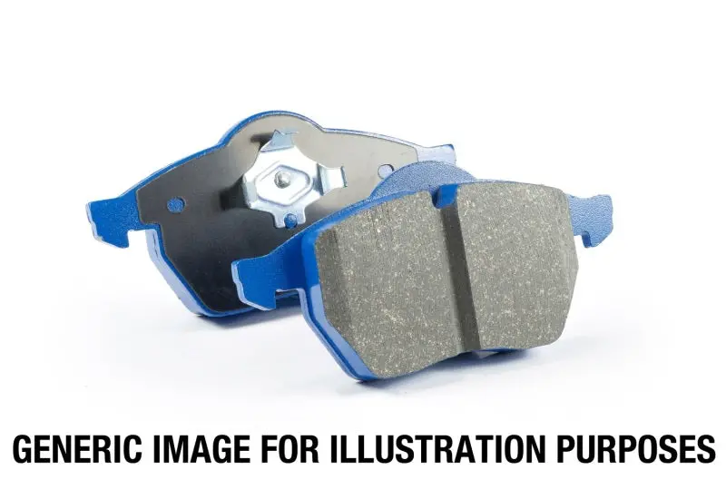 Ebc Bluestuff Front Brake Pads For 2010–2012 Porsche 911 (997) Gt3 3.8L – Cast Iron Rotors Only 1