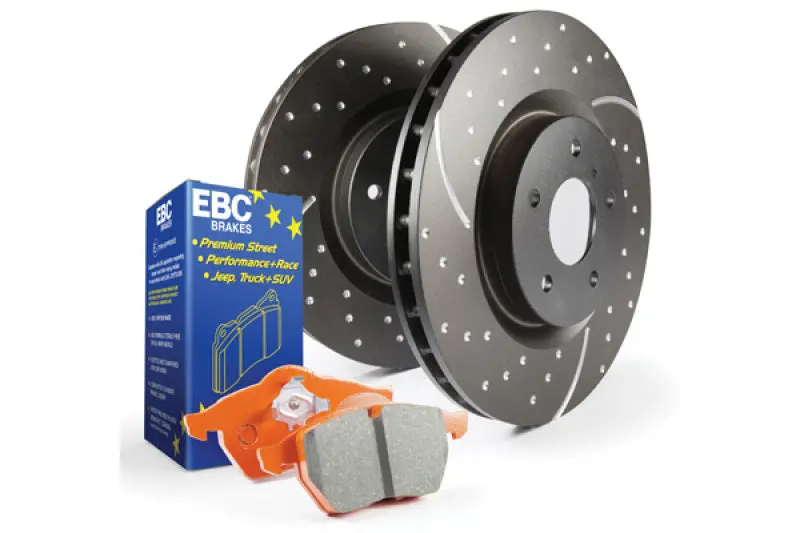 Ebc Orangestuff Brake Pad And Gd Rotor Kit (S8 Series) 1