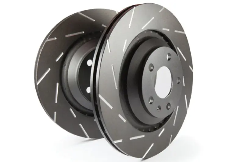 Ebc Slotted Rear Brake Rotors For 2017–2023 Land Rover Discovery 5 (3.0L Supercharged) 1