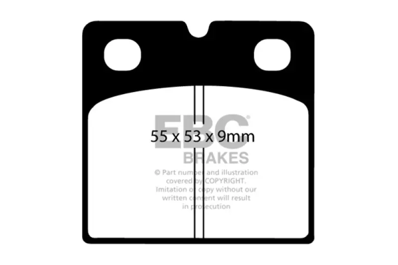 Ebc Ultimax2 Parking Brake Pads For 2004–2012 Aston Martin Db9 (Rear) 1