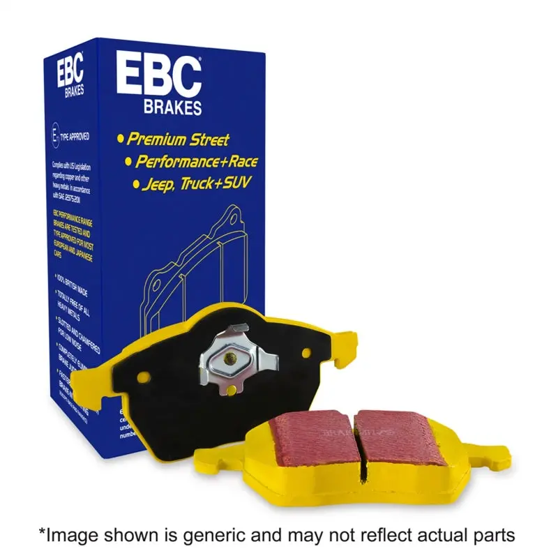 Ebc Yellowstuff Rear Brake Pads For 2022 And Newer Ford F-150 Lightning – Dual Electric Motor Ev Compatibility 2