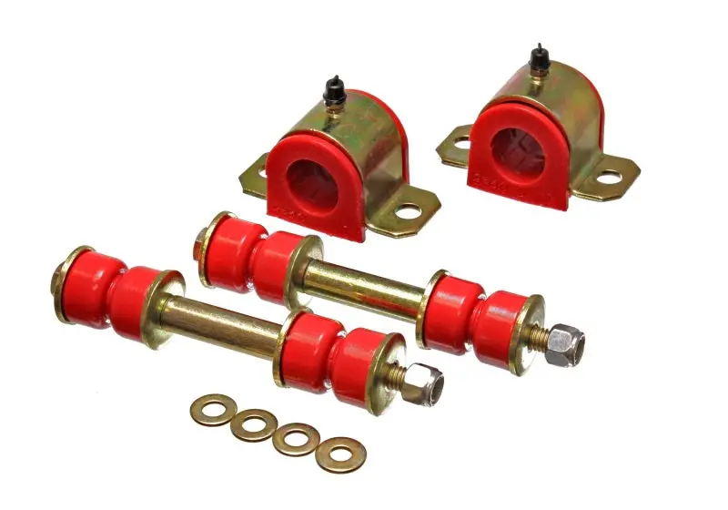 Energy Suspension Rear Sway Bar Frame Bushings – 22Mm Diameter, Red Polyurethane For 1993–1998 Toyota Supra 1