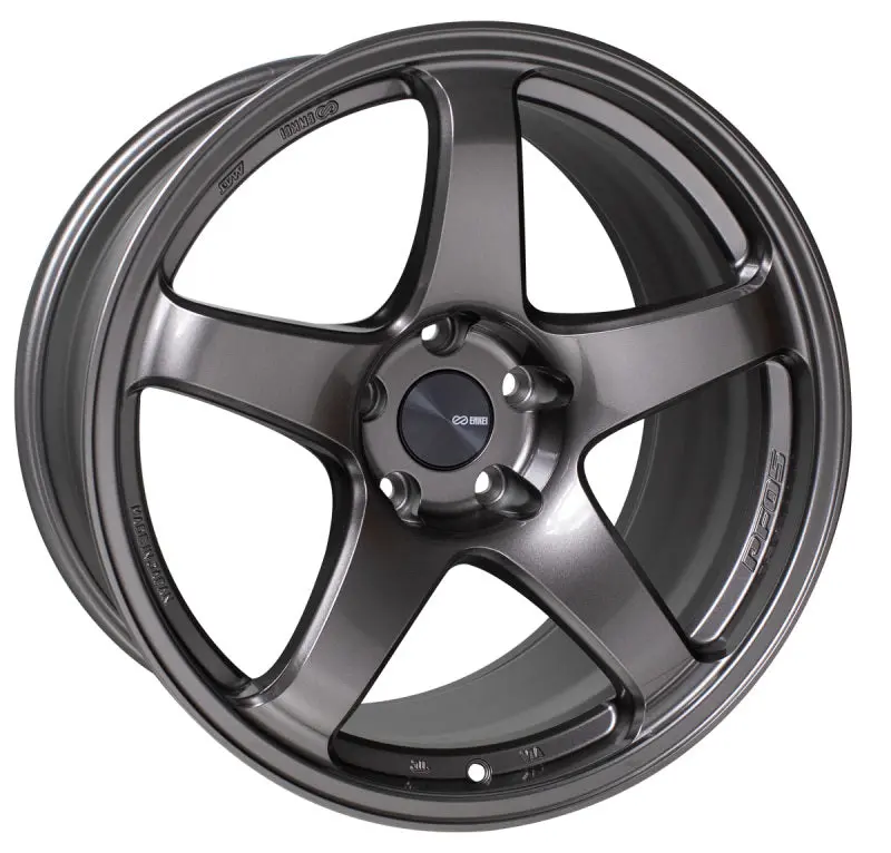 Enkei Pf05 19X8 Inch Alloy Wheel – 5X114.3 Bolt Pattern, 45Mm Offset, 75Mm Hub Bore, Dark Silver Finish (Special Order) 1