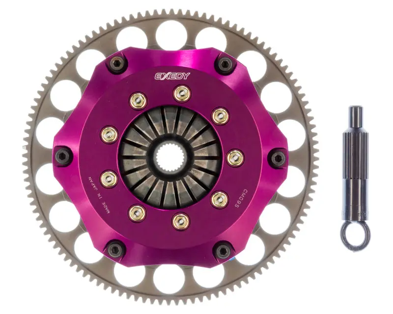 Exedy 92-01 Acura Integra Ls 1.8L Hyper Compe-R Twin Cerametallic Clutch Rigid Disc Push Type Cover 1