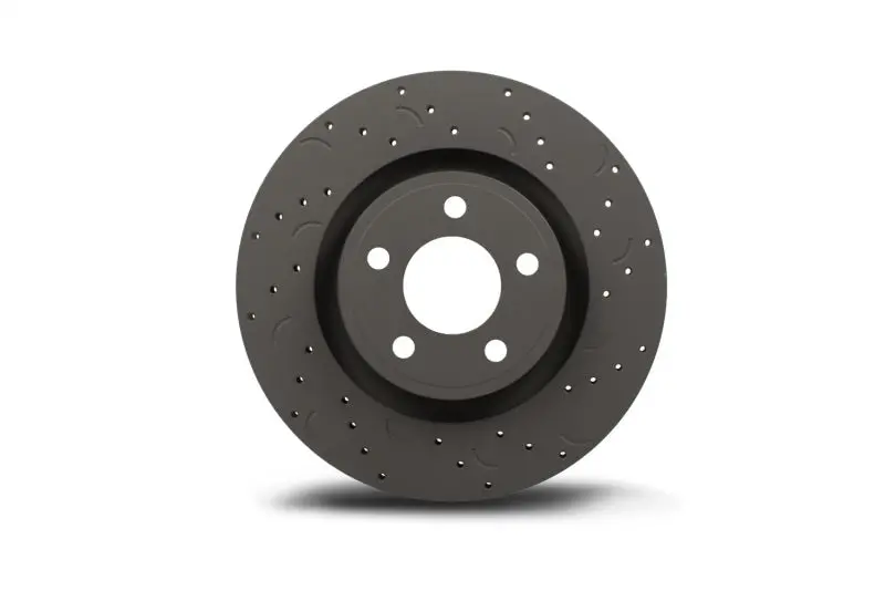 Hawk Talon High-Performance Brake Rotors – Drilled & Slotted, Direct Oe Replacement 1