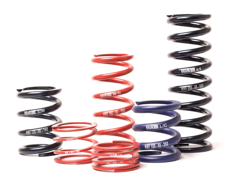 H&R Single Race Coil Spring – 60Mm Id, 180Mm Length, 50 N/Mm (286 Lb/In) Rate 1