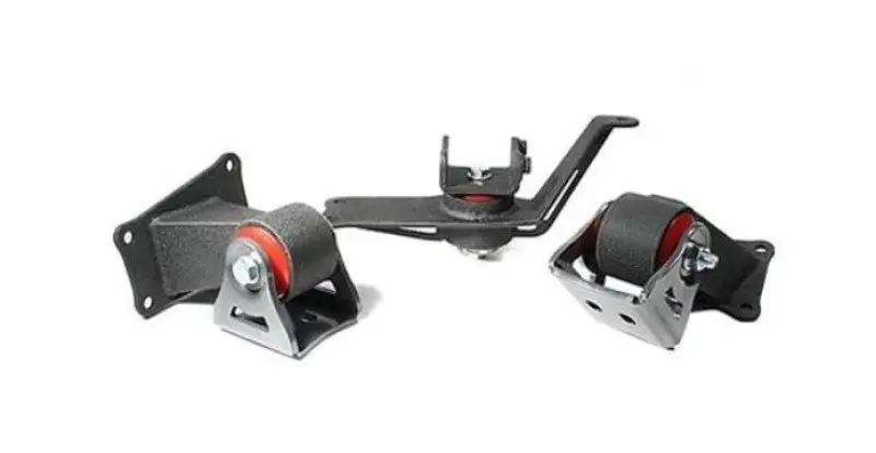 Innovative F-Series Engine Mounts For 2000–2009 Honda S2000 – Black Steel Construction, 95A Durometer Bushings 1