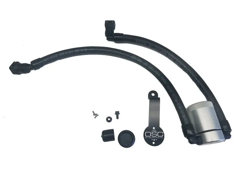 J&L Oil Separator For 2018–2023 Ford Mustang Gt – Driver-Side, 3.0-Liter, Clear Anodized Finish 1