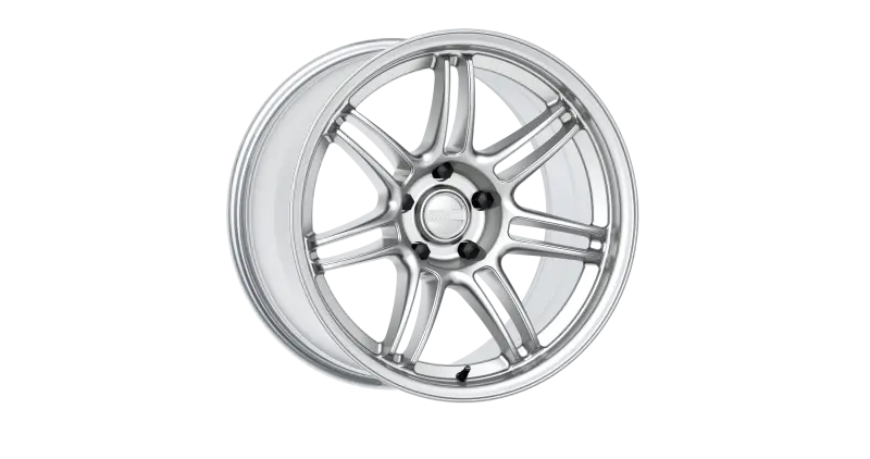 Kansai Seven 19X9.5 Hyper Silver Alloy Wheel – 5X120 Bolt Pattern, +22Mm Offset 1