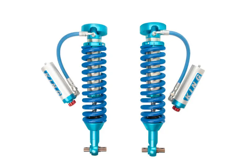 King 2.5" Remote Reservoir Rear Shocks For 2019+ Chevrolet Silverado 1500 – Adjustable 1