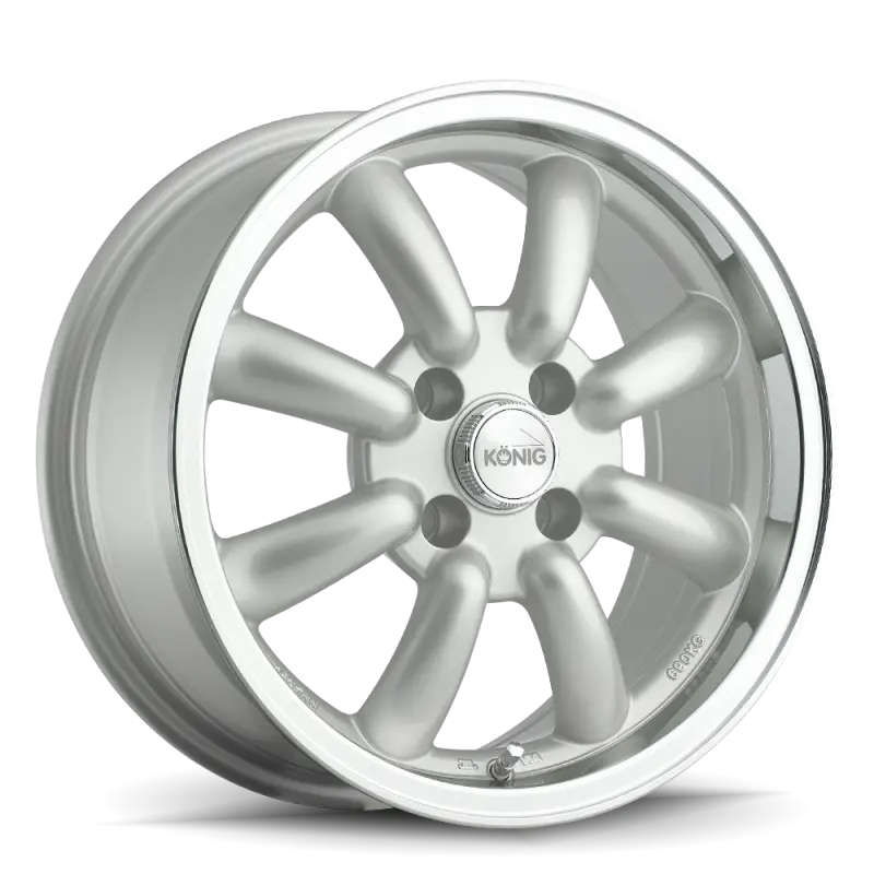 Konig Rewind Alloy Wheel – 16×7", 4×114.3Mm, Zero Offset, Silver Finish 1
