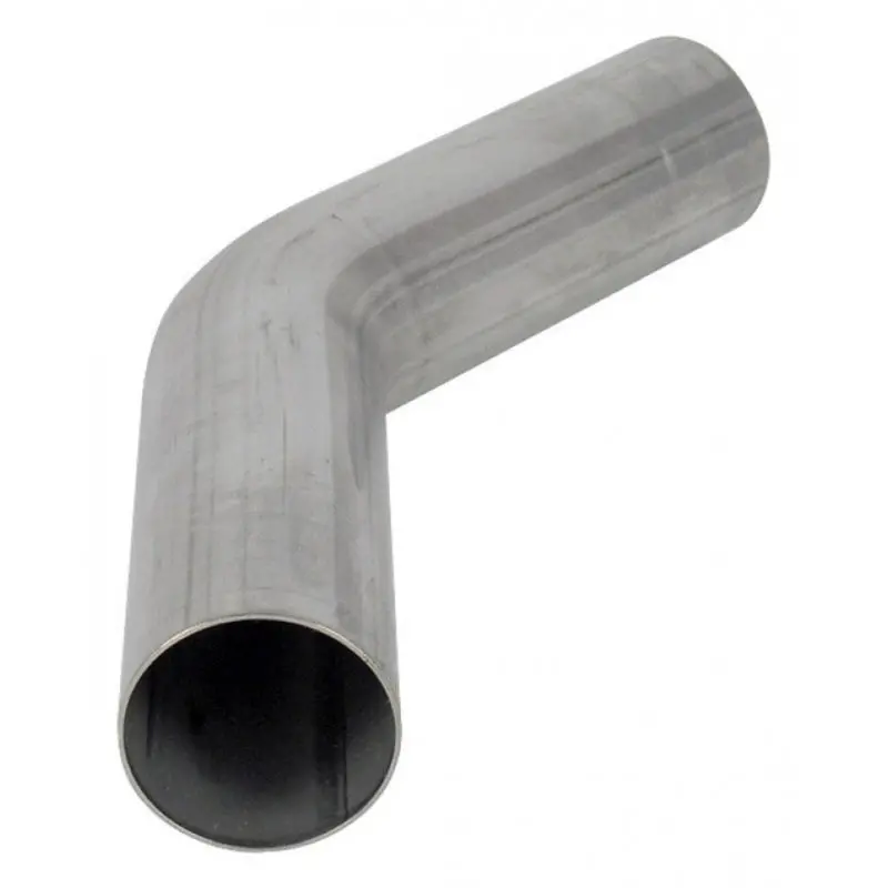 Kooks Universal Stainless Steel Exhaust Bend – 3" Diameter, 45° Angle, 16-Gauge 1