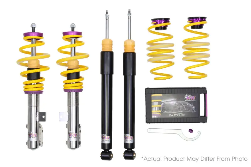 Kw Variant 2 Coilover Kit For Volkswagen Golf Mk8 R – Electronic Damping Compatible 1