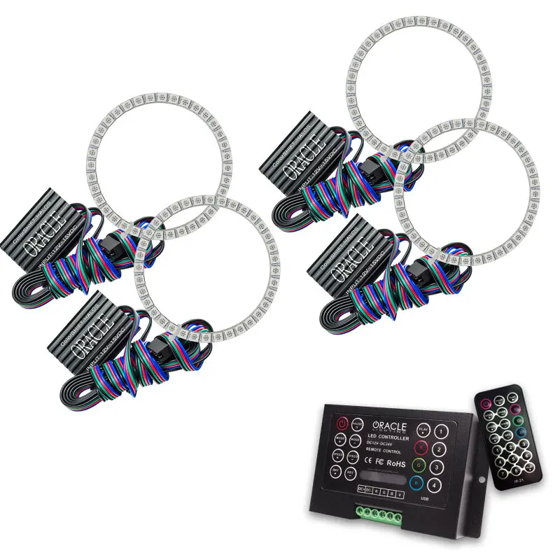 Oracle Colorshift Halo Lighting Kit For Cadillac Sts (2005–2012) With 2.0 Controller 1