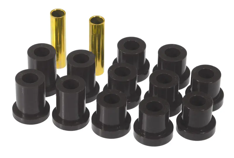 Prothane 56-57 Chevy Full Rear Spring Bushings - Black 1