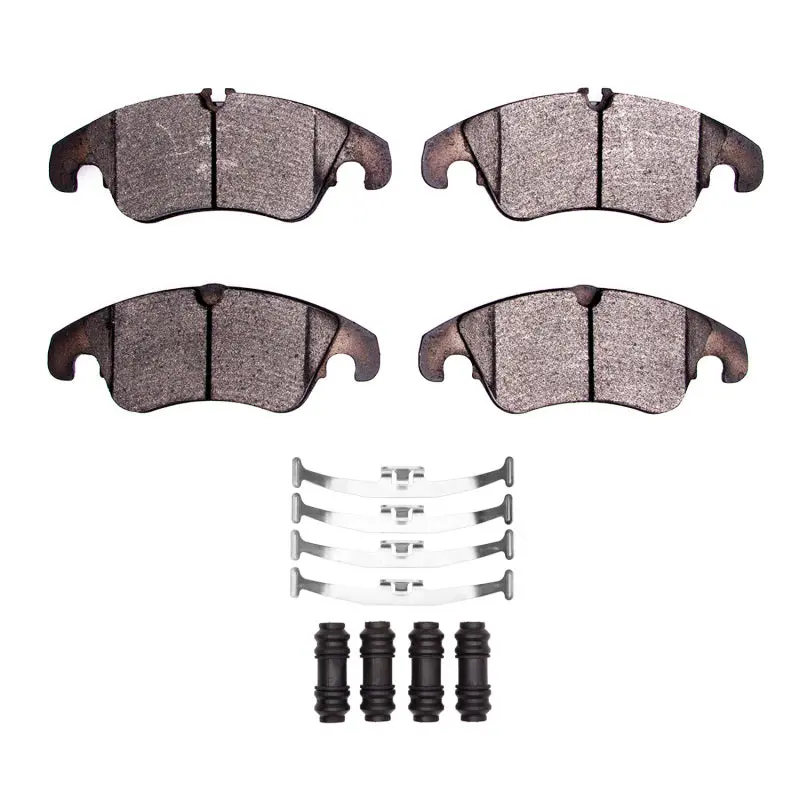 R1 Optimum Oe Front Brake Pad & Hardware Kit — Designed For 2008–2017 Audi A5 1
