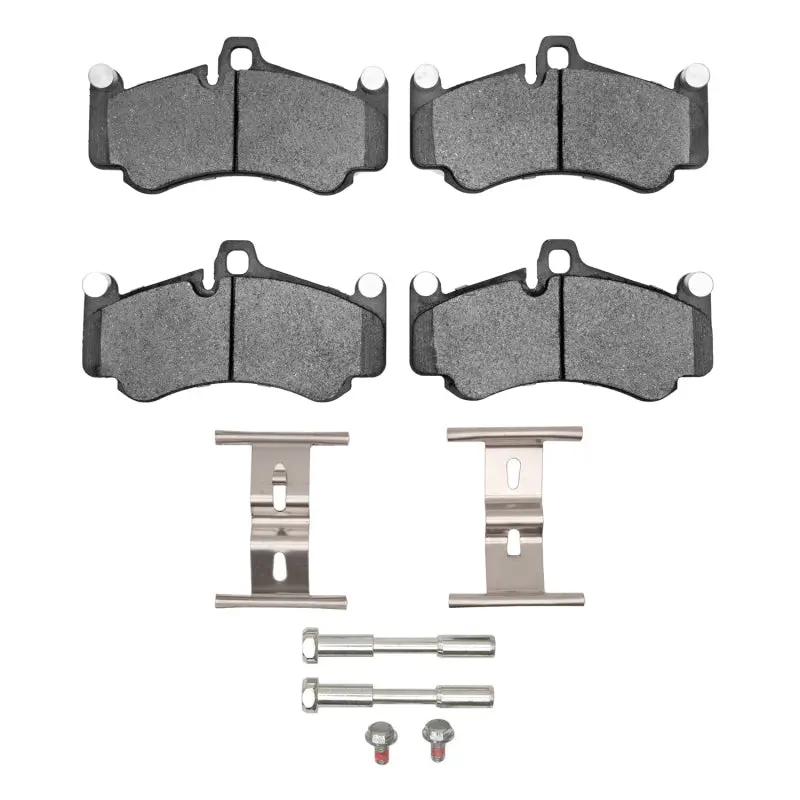 R1 Semi-Metallic Front & Rear Brake Pad And Hardware Kit For 2002–2013 Porsche Carrera Gt 1