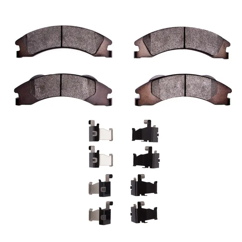R1 Semi-Metallic Rear Brake Pad And Hardware Kit For 2008–2025 Ford E-150 1