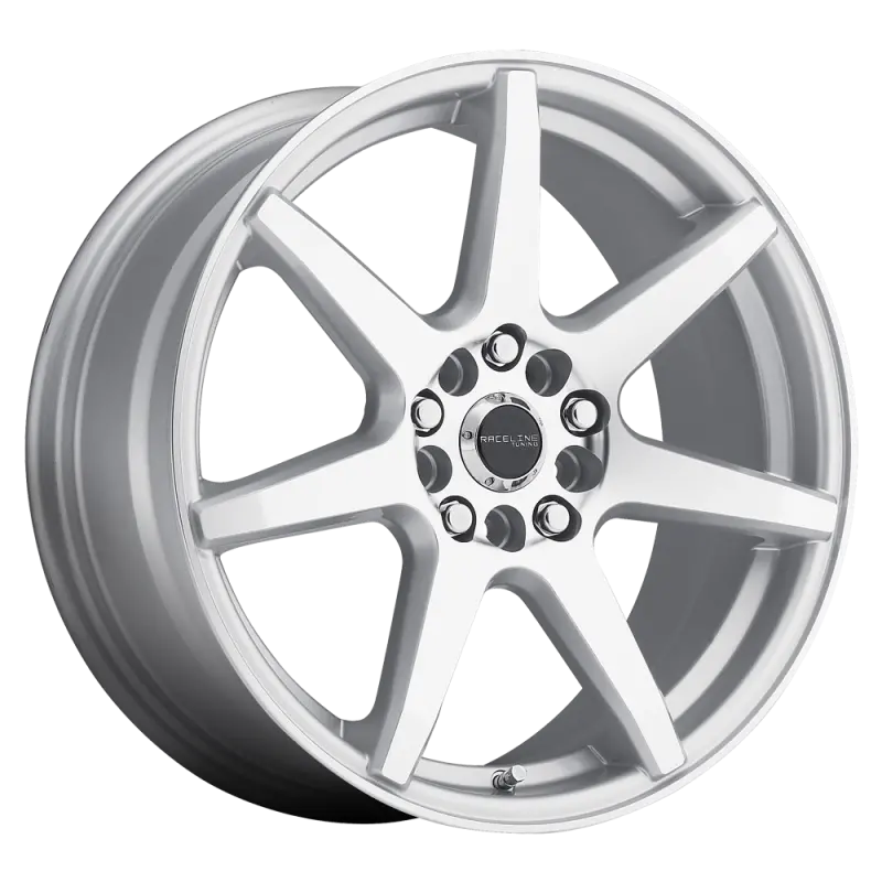 Raceline 131S Evo Alloy Wheel – 17X7.5", 5X100/5X114.3, 40Mm Offset, 72.62Mm Bore, Silver & Machined 1