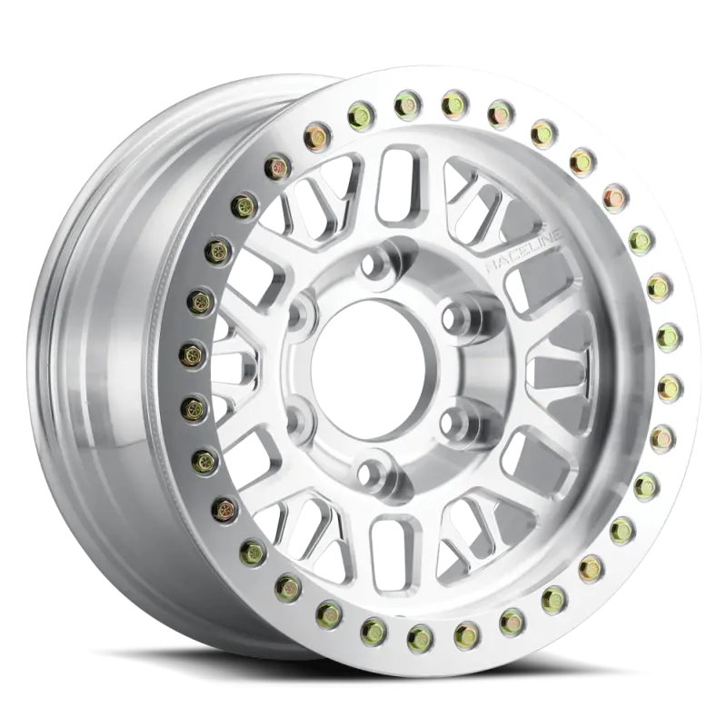 Raceline Rt951F Ryno Forged Beadlock Wheel – 17X9 Inches, 8X170 Bolt Pattern, 25Mm Offset, 130.81Mm Bore, Machined Finish 1