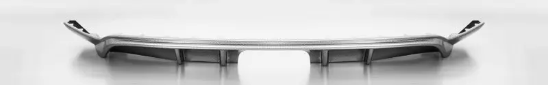 Remus Carbon-Finish Rear Diffuser For 2013 Seat Leon (Pre-Facelift, Excluding Act Models) — Center-Exit Design 1
