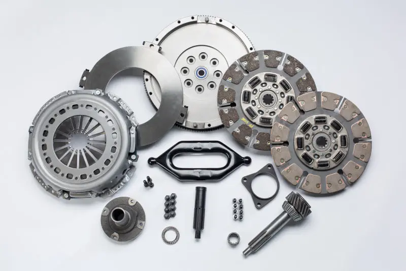 South Bend Dual-Disc Street Clutch Kit With Input Shaft For 1994–2003 Dodge 5.9L Nv4500 Trucks 1