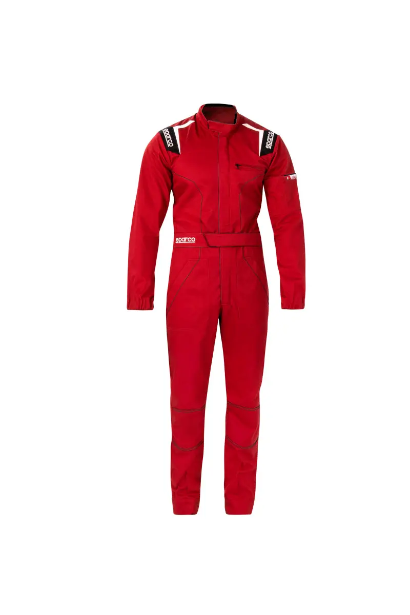Sparco Ms4 Racing Suit – Medium Size, Red Finish 1