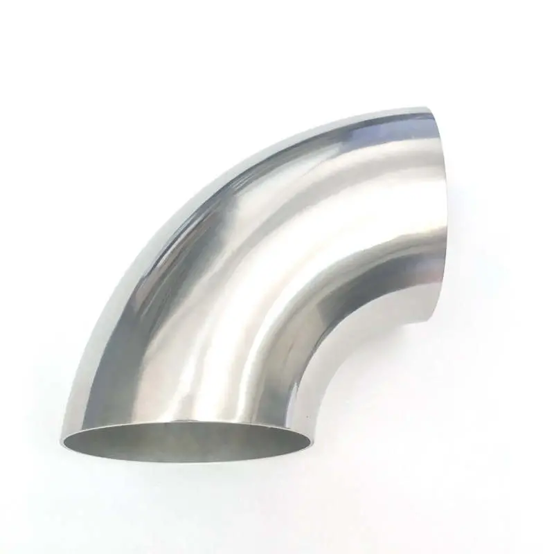 Ticon Industries 1.625-Inch Titanium 90-Degree Elbow Fitting — 1.1D, 1Mm Wall Thickness, No Leg 1