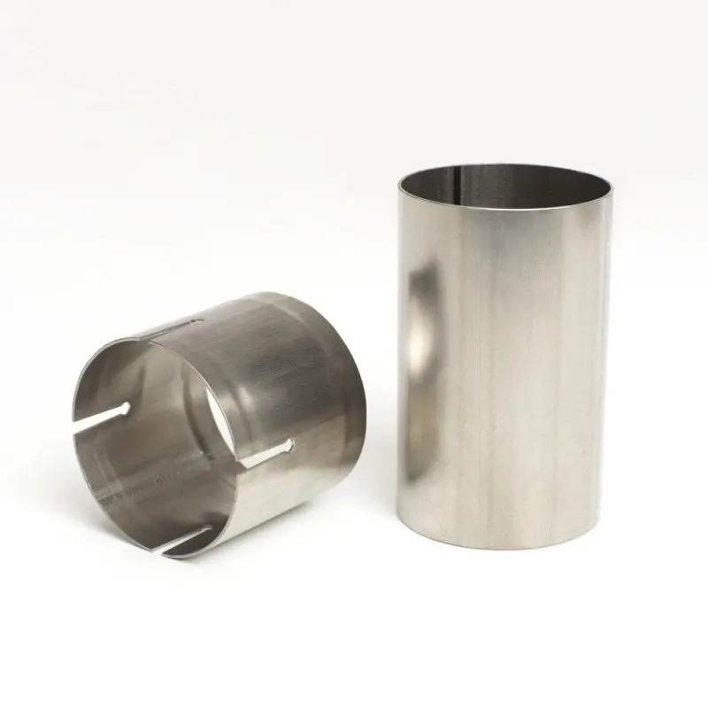 Ticon Industries Male / Female 2.5In Titanium Slip Fit Connector Set 1