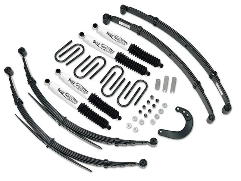 Tuff Country Ez-Ride 4-Inch Lift Kit For 1973–1987 Chevrolet Suburban ½-Ton 4X4 – Includes 52" Rear Leaf Springs (Shocks Sold Separately) 1
