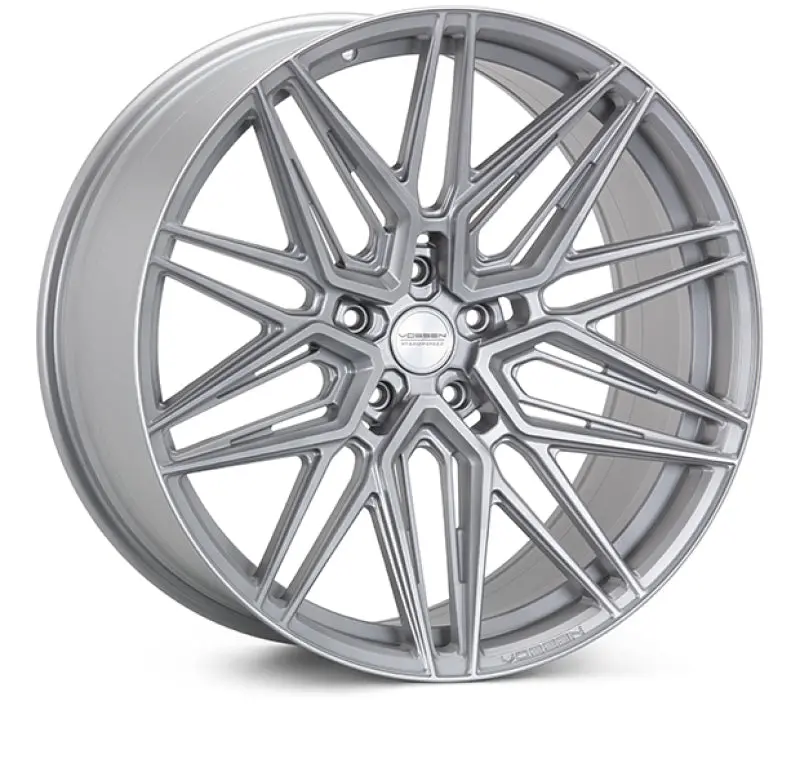 Vossen Hf7 Forged Wheel – 19X10", Et28, 5X120.65, Satin Silver 1