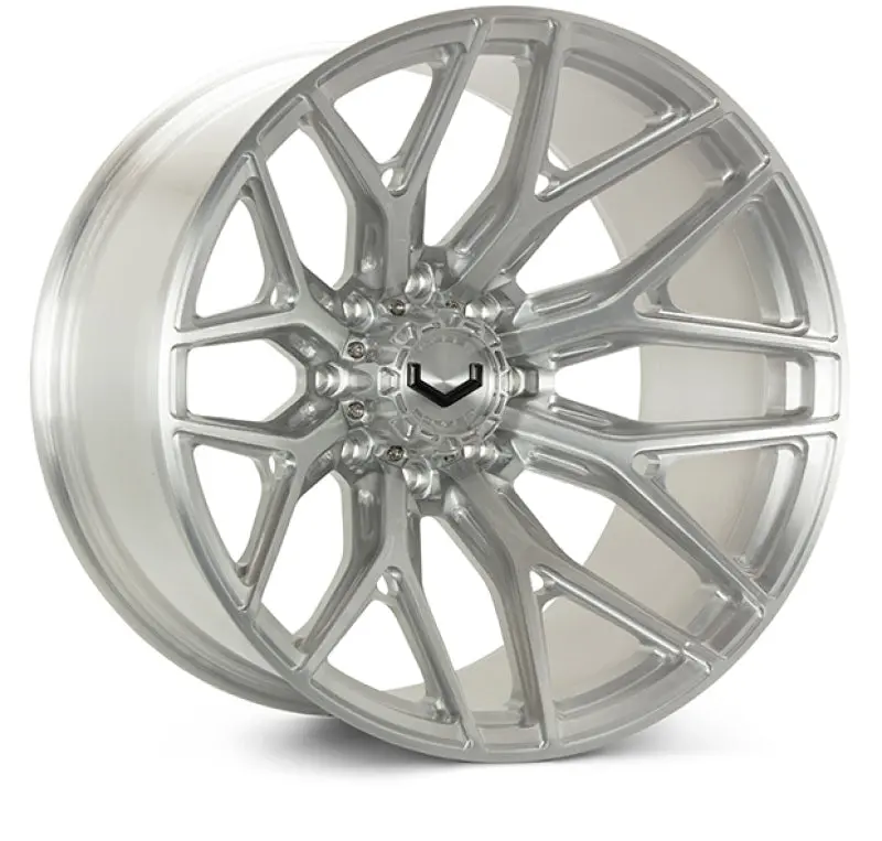 Vossen Vfx-03 Brushed Gloss Clear Wheel — 22X12 Inches, 8X180 Bolt Pattern, Et44, Ultra-Deep Profile 1