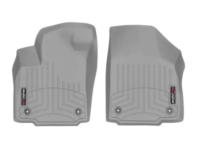 Weathertech Front Floor Liner — Custom Molded For 2016–2017 Porsche 911 (991) Ra Trim With Passenger-Side Luggage Compartment (Grey) 1