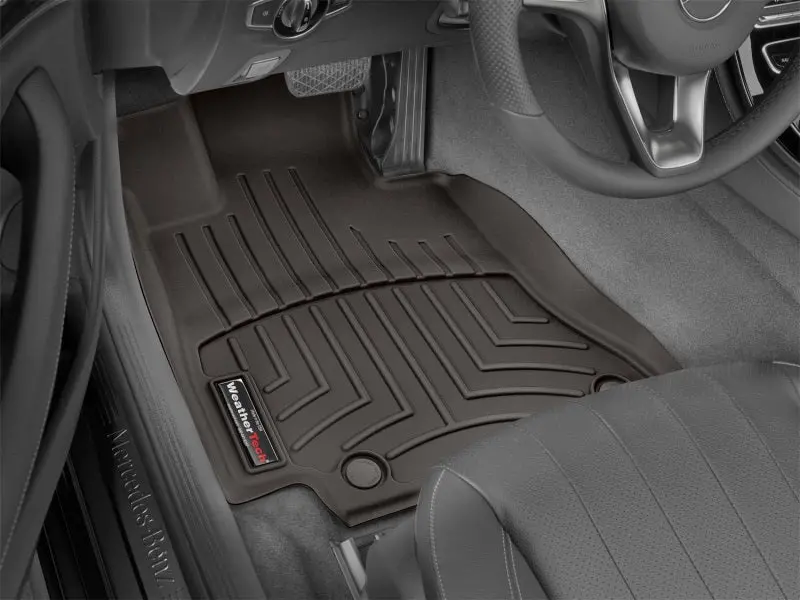 Weathertech Front Floor Liners For 2017 Ford Super Duty (Supercab & Crew Cab) – Cocoa Color 1