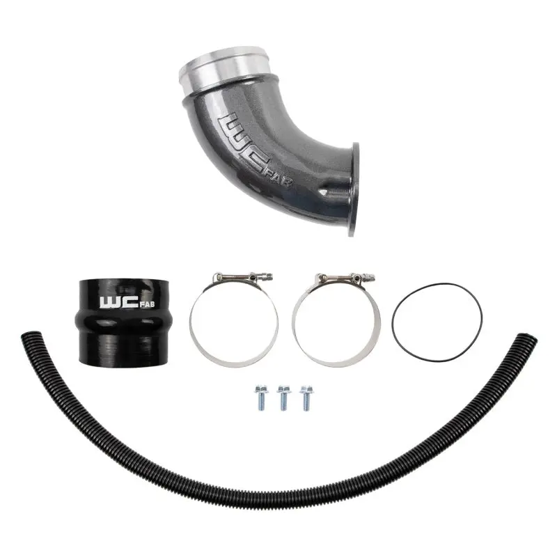 Wehrli High-Flow 4-Inch Intake Horn For 2001–2004 Duramax Lb7 – Sparkle Copper Finish 1