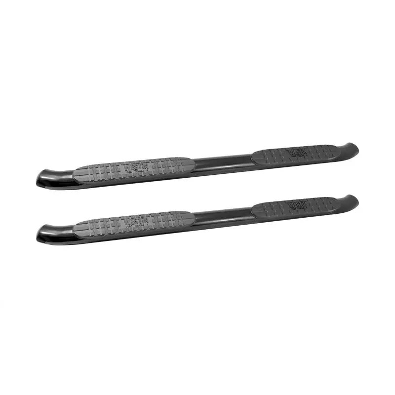 Westin Pro Traxx Oval Nerf Step Bars For 2015–2018 Chevy Colorado & Gmc Canyon Crew Cab – 4-Bar Design, Black Powder-Coated Steel 1
