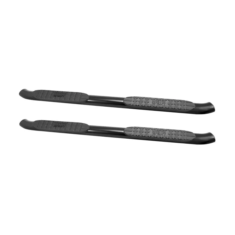 Westin Pro Traxx Oval Nerf Step Bars For 2015–2018 Chevy Colorado & Gmc Canyon Crew Cab – 4-Bar Design, Black Powder-Coated Steel 2