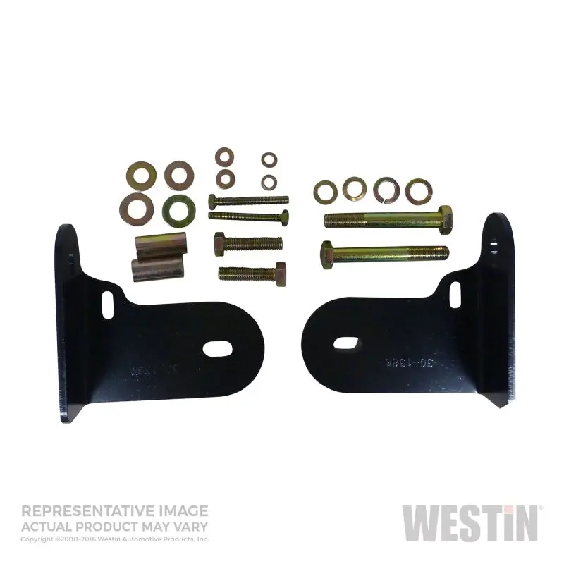 Westin Safari Light Bar Mounting Kit — Black Finish For 2003–2008 Mitsubishi Endeavor 1