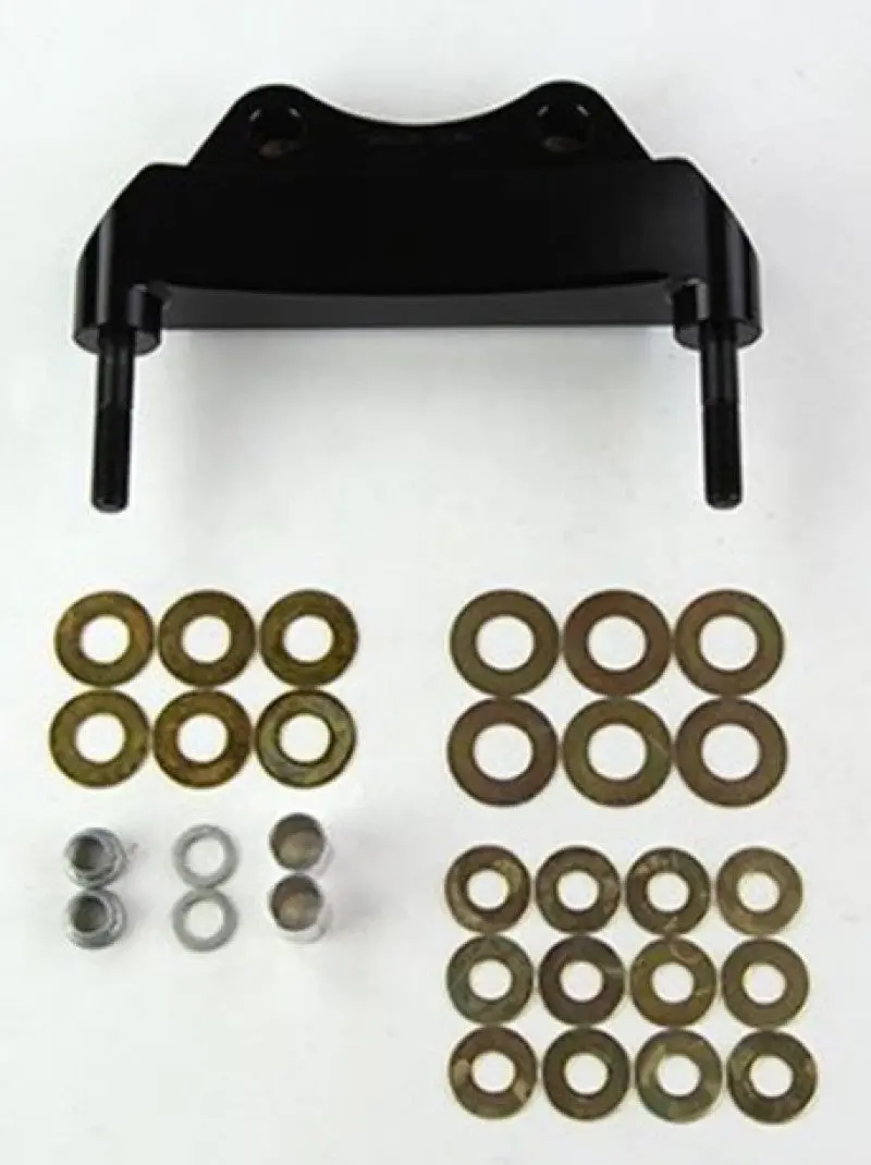 Wilwood Sl6R Front Caliper Mounting Kit With Bracket — Fits 2005 Pontiac Gto, 13-Inch Rotor 1