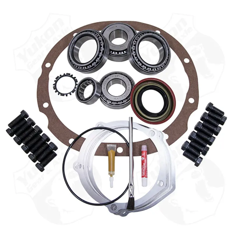 Yukon Gear Master Overhaul Kit With Crush Sleeve Eliminator – Compatible With Ford 9-Inch Lm102910 Differentials 1